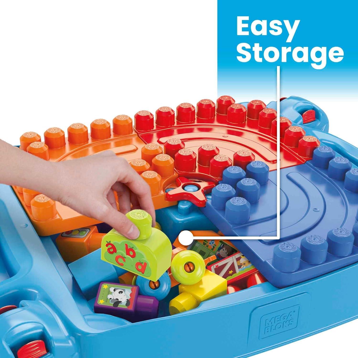 Juego de Bloques Mega Bloks Mesa de Actividad 30 Piezas