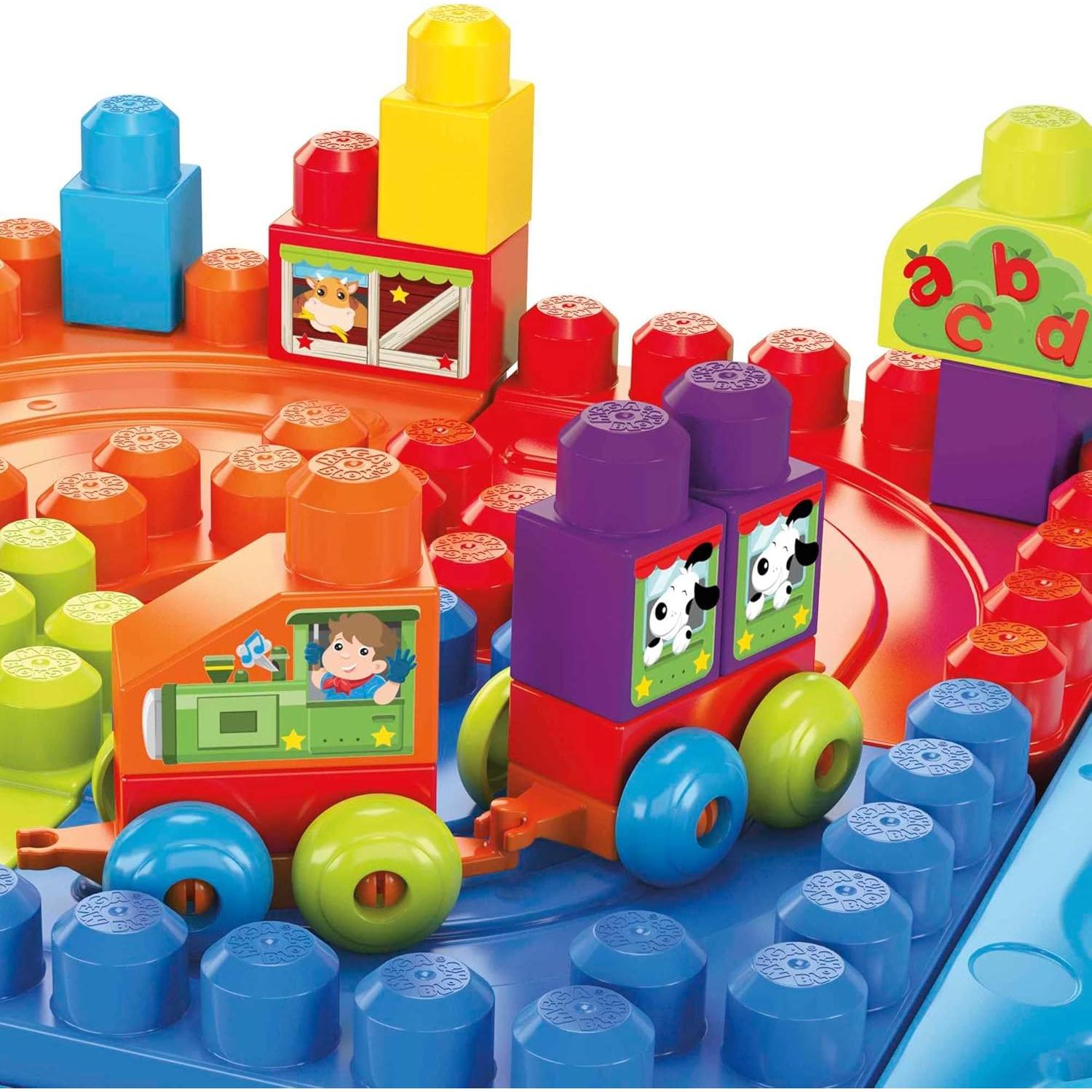 Juego de Bloques Mega Bloks Mesa de Actividad 30 Piezas
