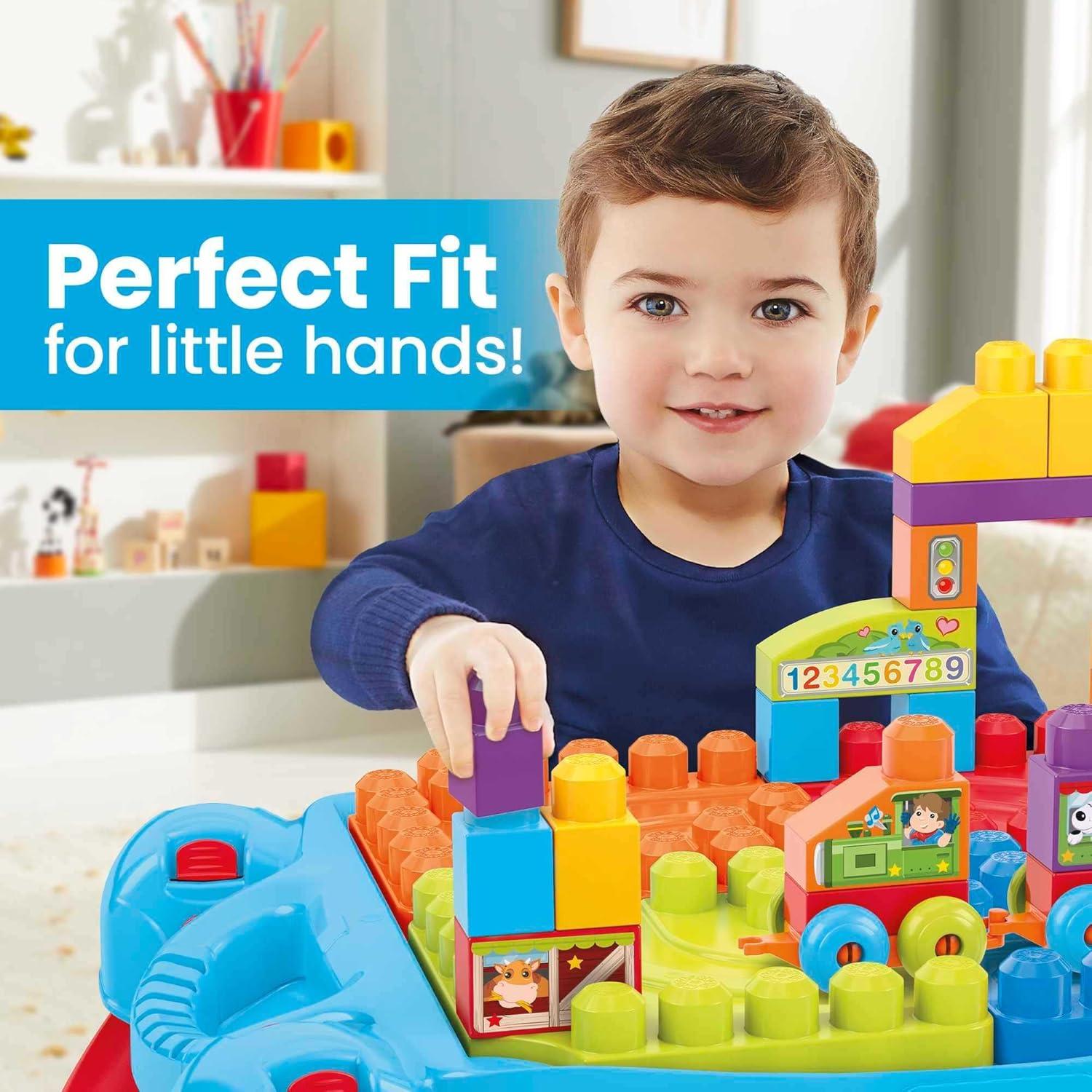 Juego de Bloques Mega Bloks Mesa de Actividad 30 Piezas