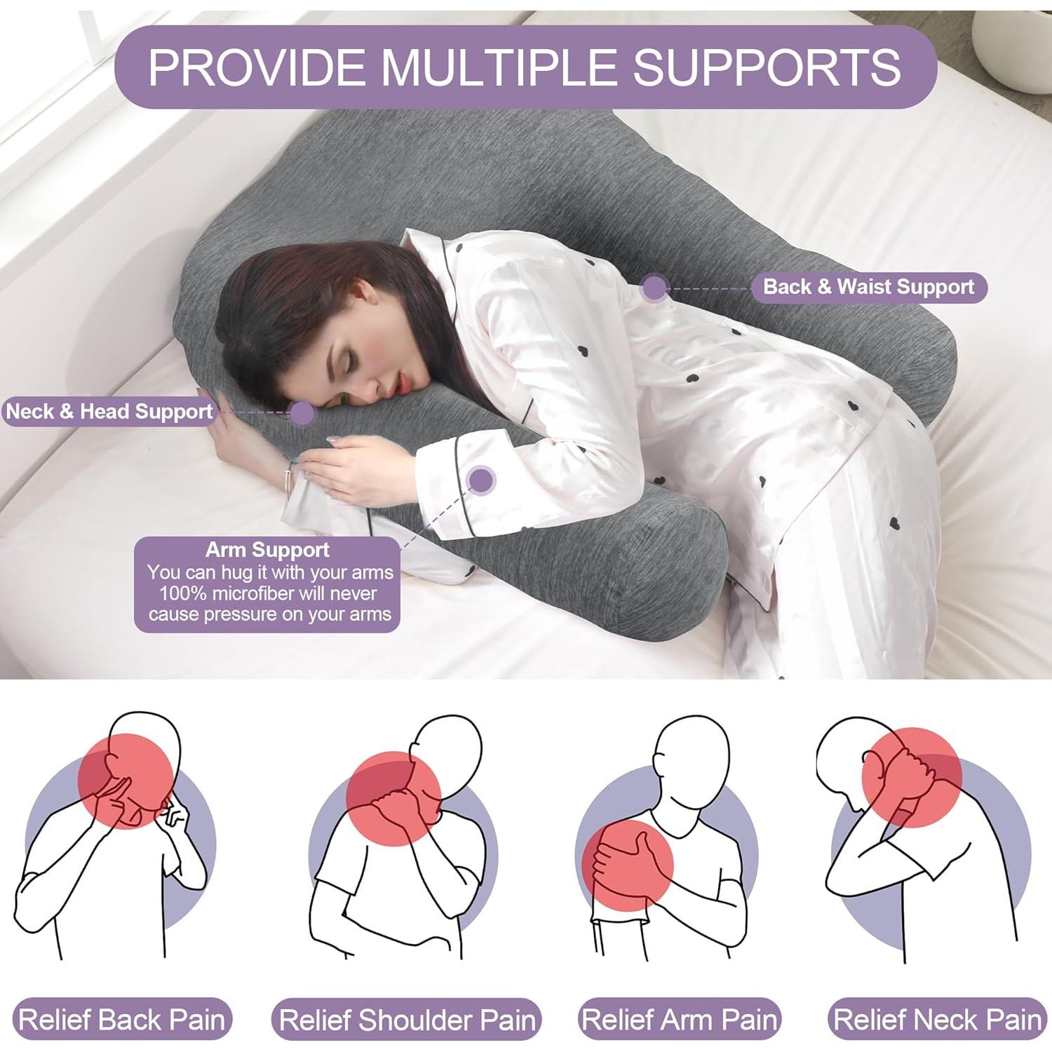 Almohada Ergonómica HOMBYS uPILLOW Refrigerante para Cuello