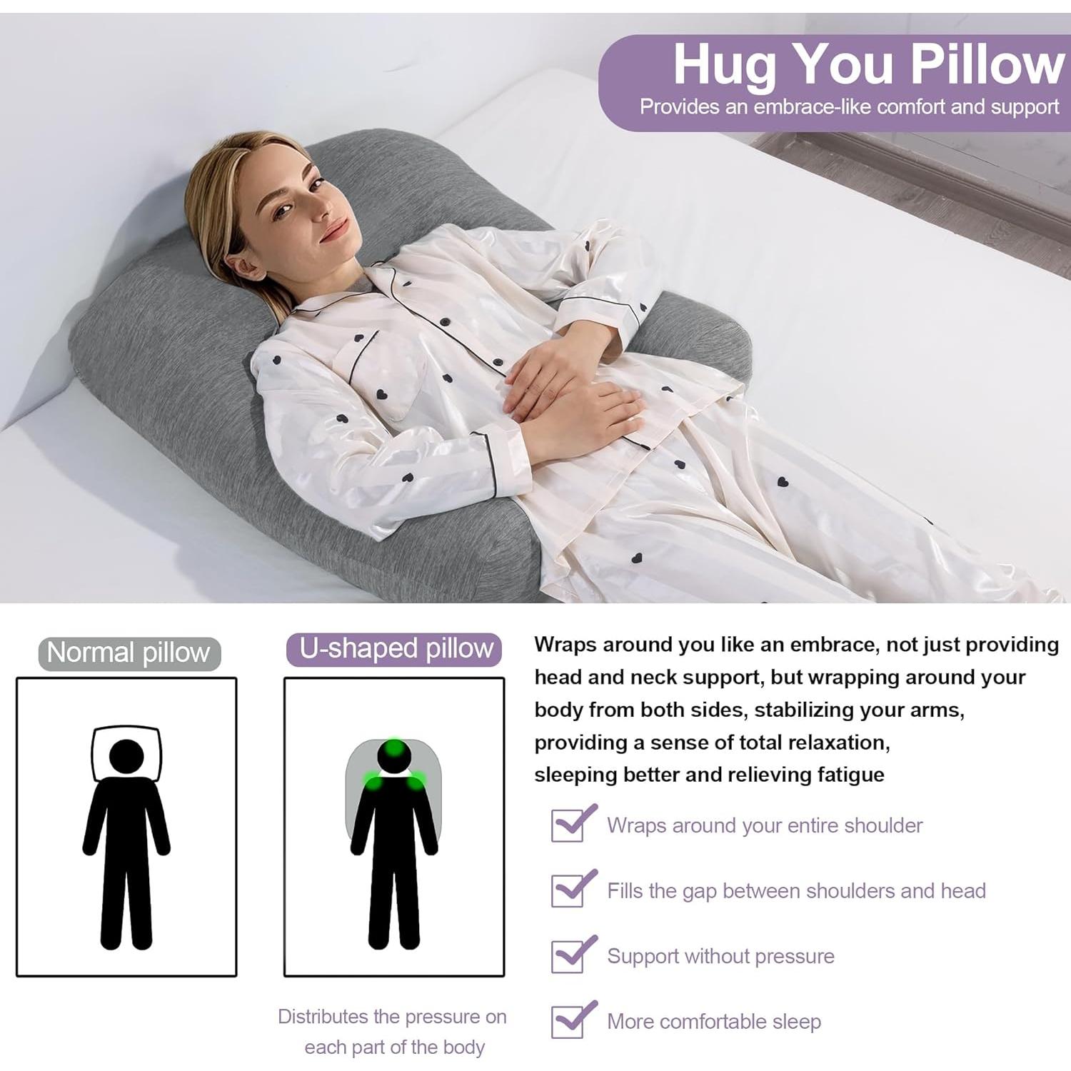 Almohada Ergonómica HOMBYS uPILLOW Refrigerante para Cuello