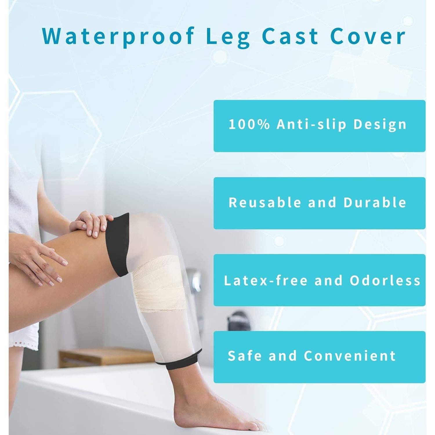 Cubierta de Yeso Impermeable SUPERNIGHT para Rodilla Adulto