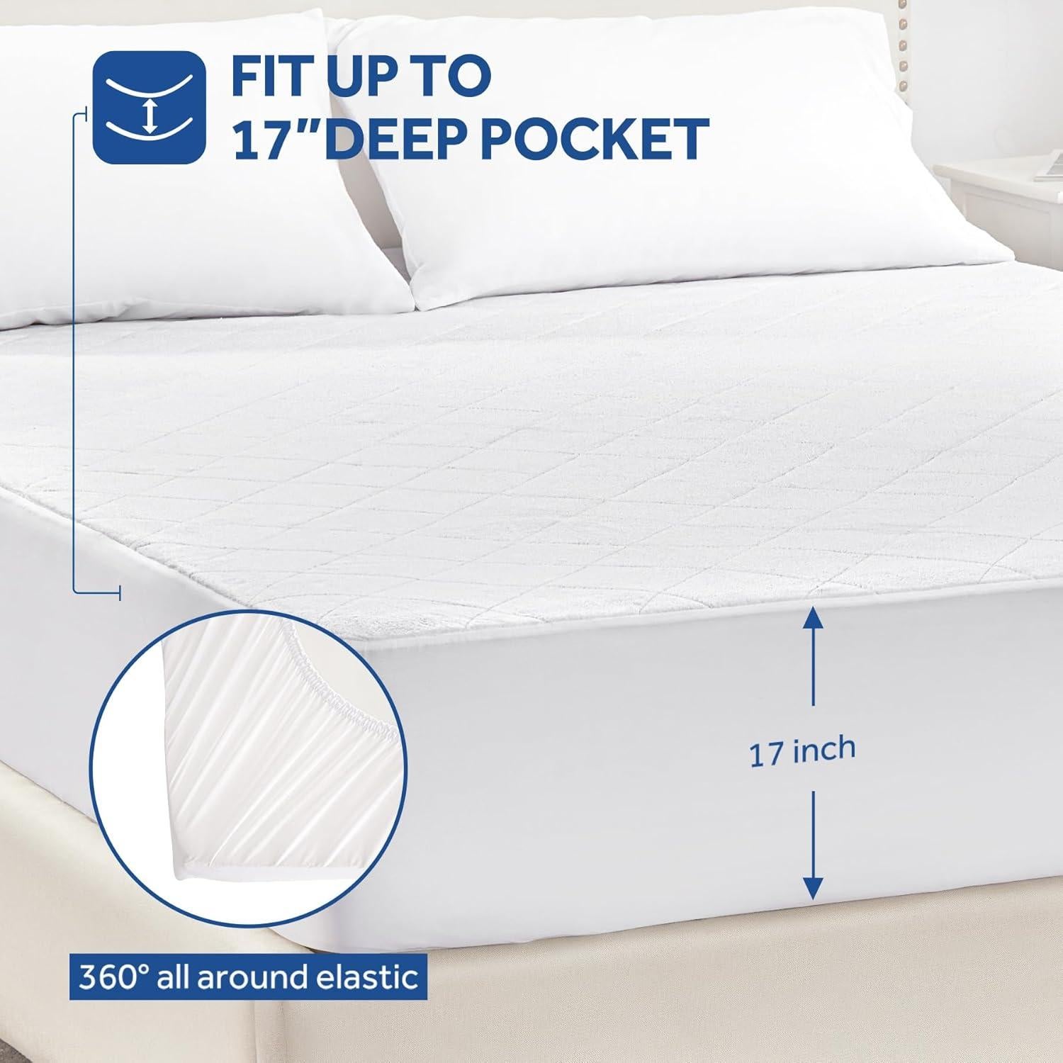 Almohadilla Térmica Sealy King Coral Fleece 10 Niveles Calor