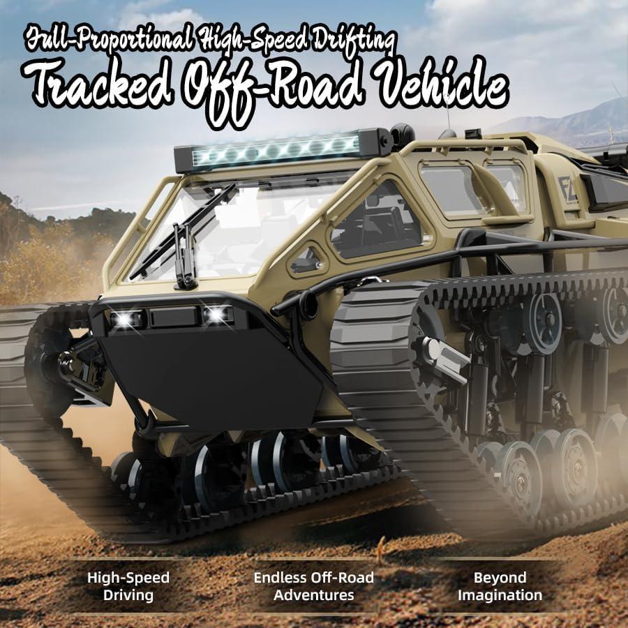 Tanque RC Crawler GUANGDONG 1:16 10KM/H 4WD Off-Road