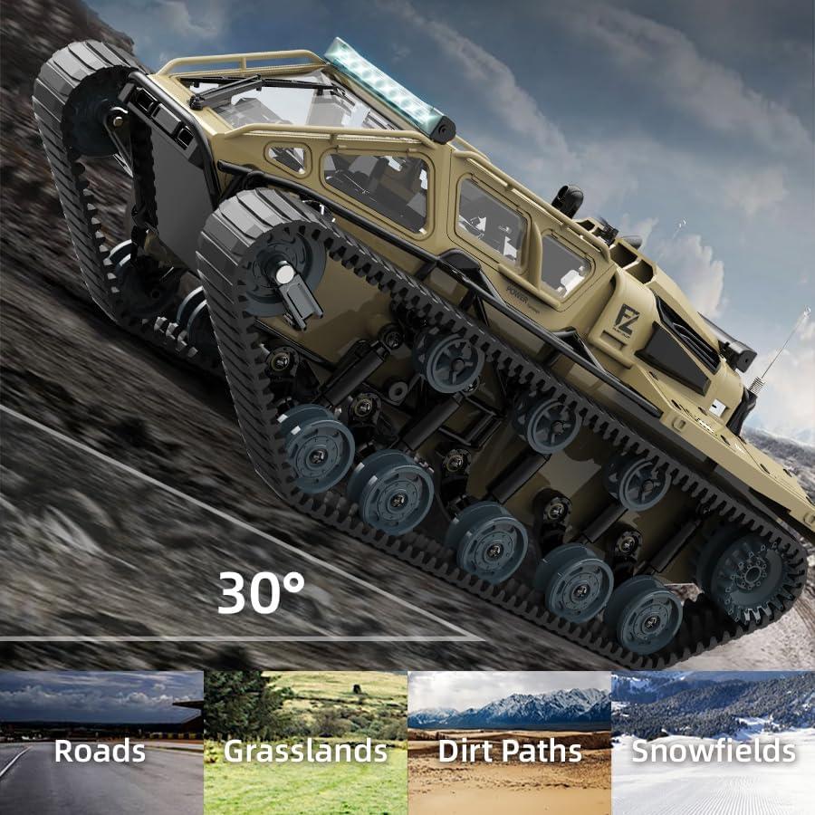 Tanque RC Crawler GUANGDONG 1:16 10KM/H 4WD Off-Road