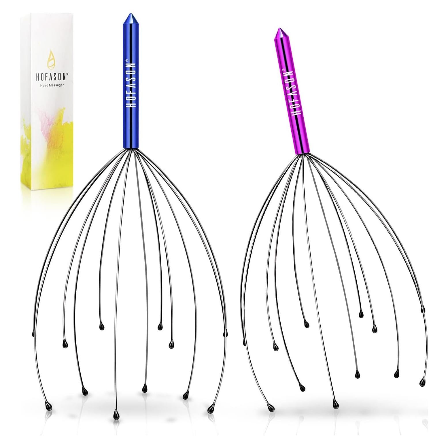 Masajeador de Cuero Cabelludo HOFASON - Portátil y Relajante