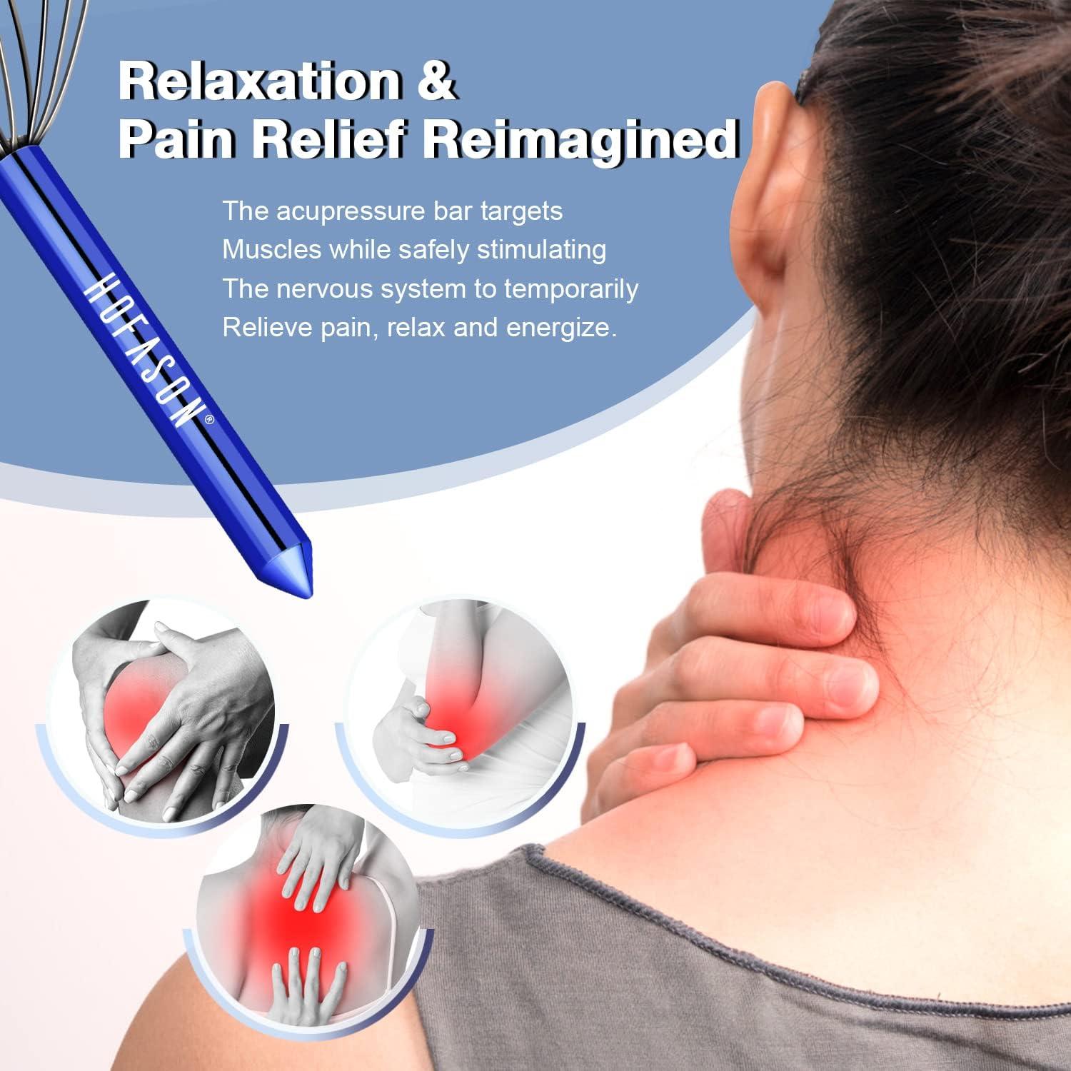 Masajeador de Cuero Cabelludo HOFASON - Portátil y Relajante