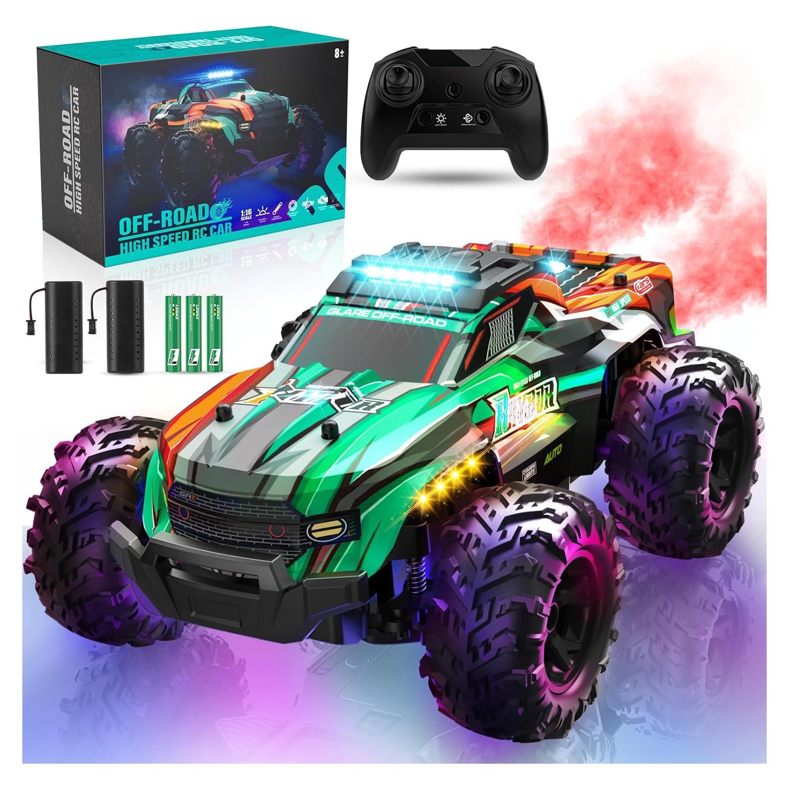 Coche RC Todo Terreno BLUEJAY 1:16 Naranja 25KM/H LED