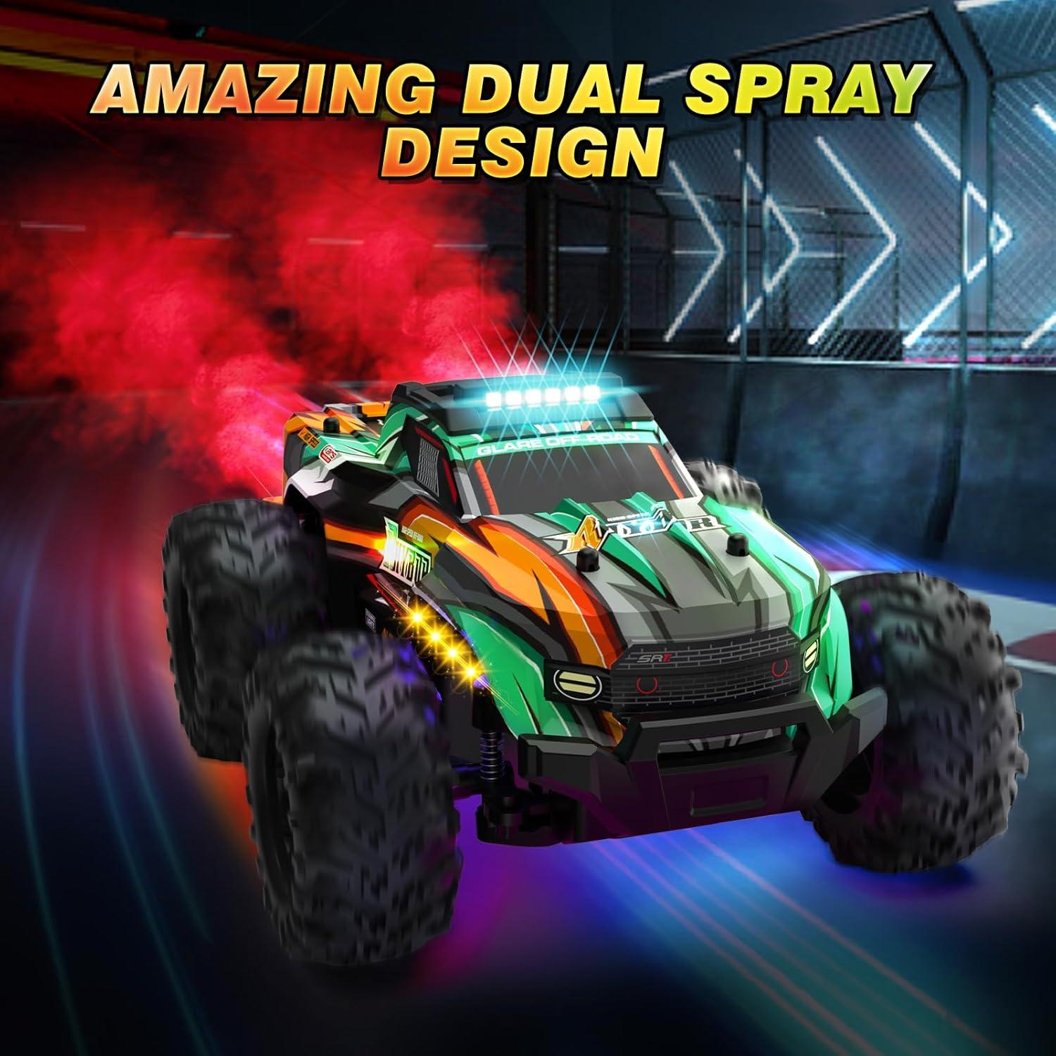 Coche RC Todo Terreno BLUEJAY 1:16 Naranja 25KM/H LED