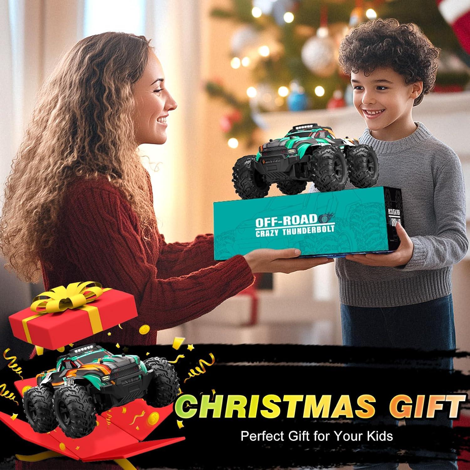 Coche RC Todo Terreno BLUEJAY 1:16 Naranja 25KM/H LED