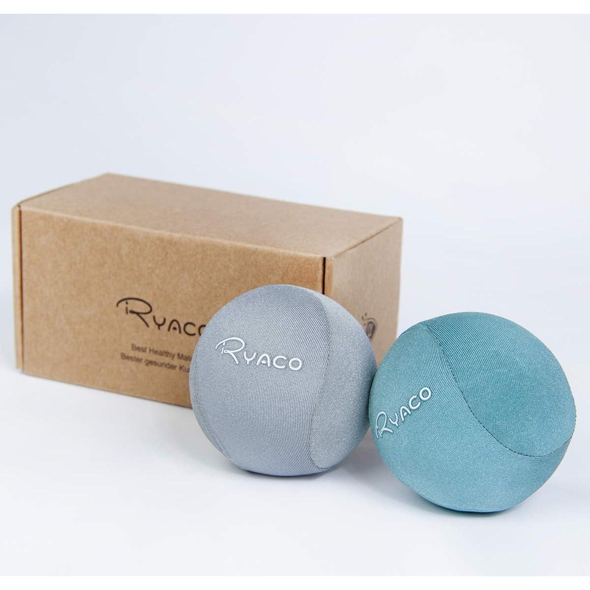 Pelotas de Estrés Ryaco 2 Piezas Gel 5.8 cm Alivio Ansiedad