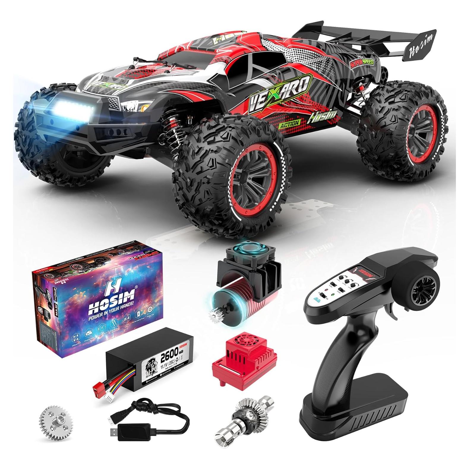Coche RC Hosim VEXARO MAX 1:8 4X4 Brushless 80KMH