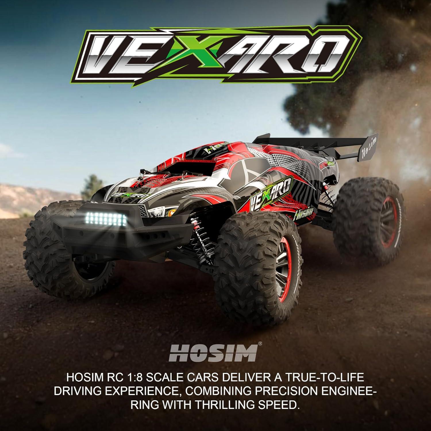Coche RC Hosim VEXARO MAX 1:8 4X4 Brushless 80KMH