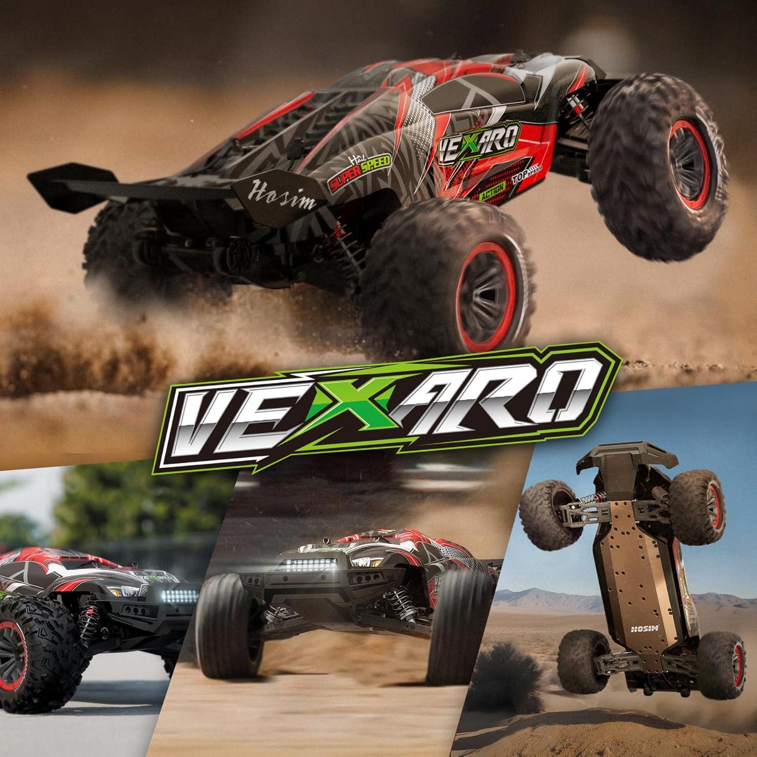Coche RC Hosim VEXARO MAX 1:8 4X4 Brushless 80KMH