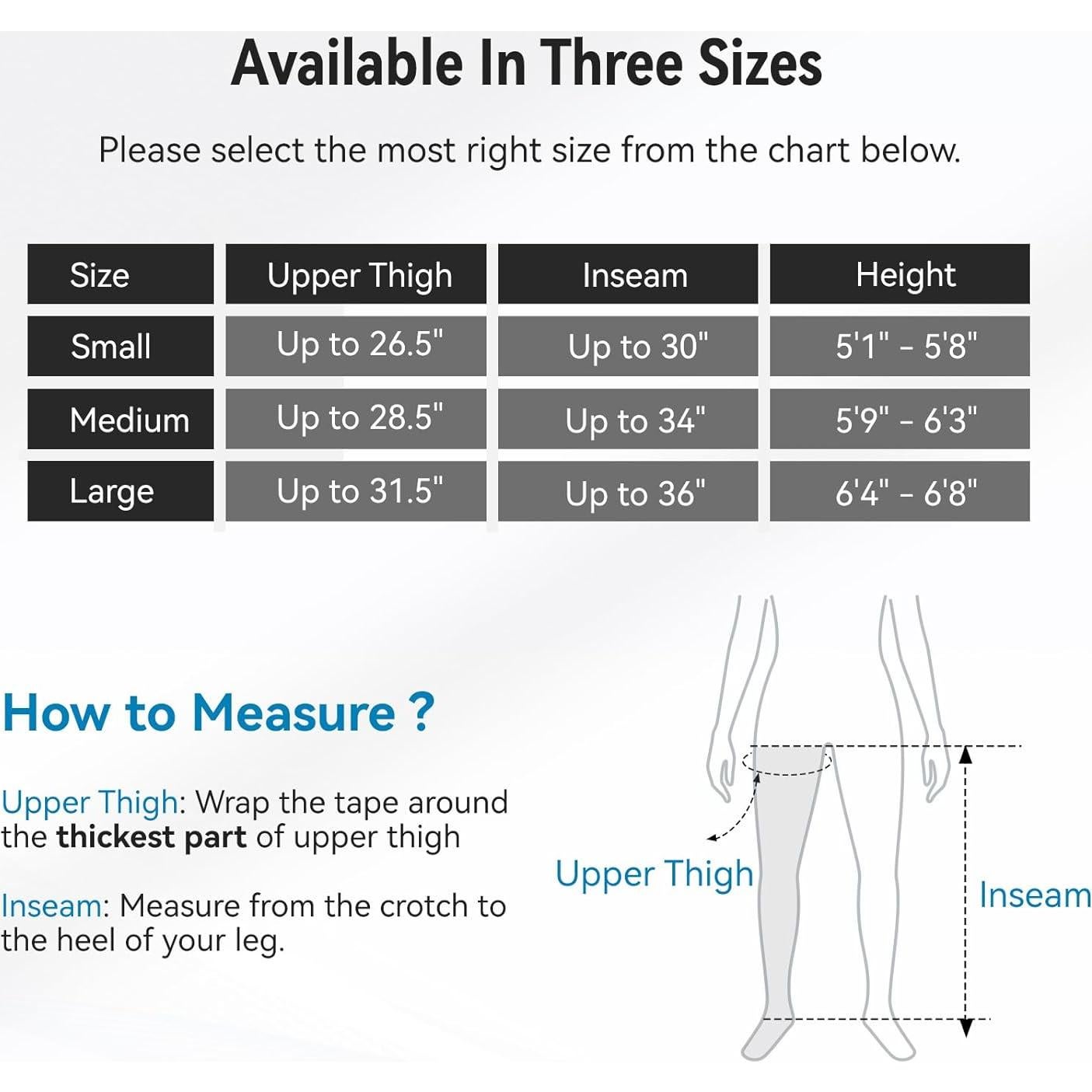 Botas de Compresión FIT KING FT-091A Medianas para Recuperación