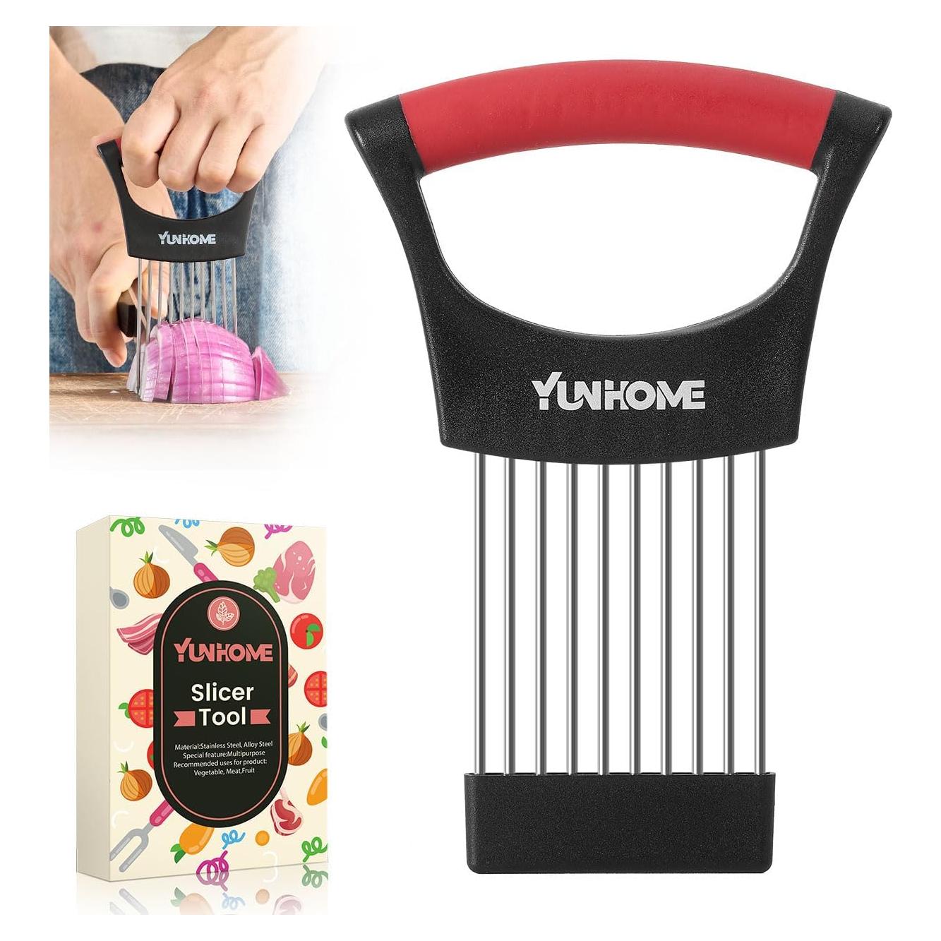 Cortador de Cebolla YUNHOME - Multifuncional Acero Inoxidable