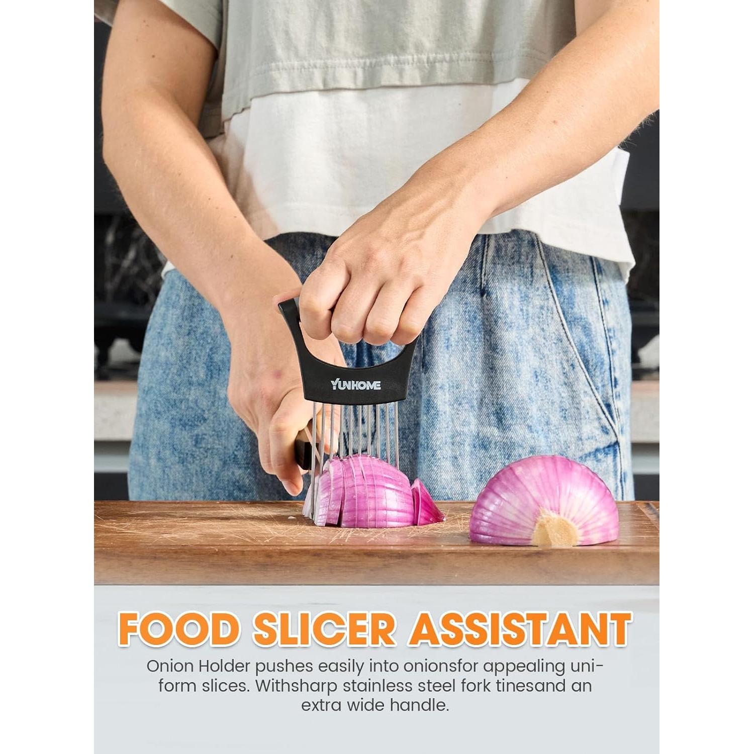 Cortador de Cebolla YUNHOME - Multifuncional Acero Inoxidable