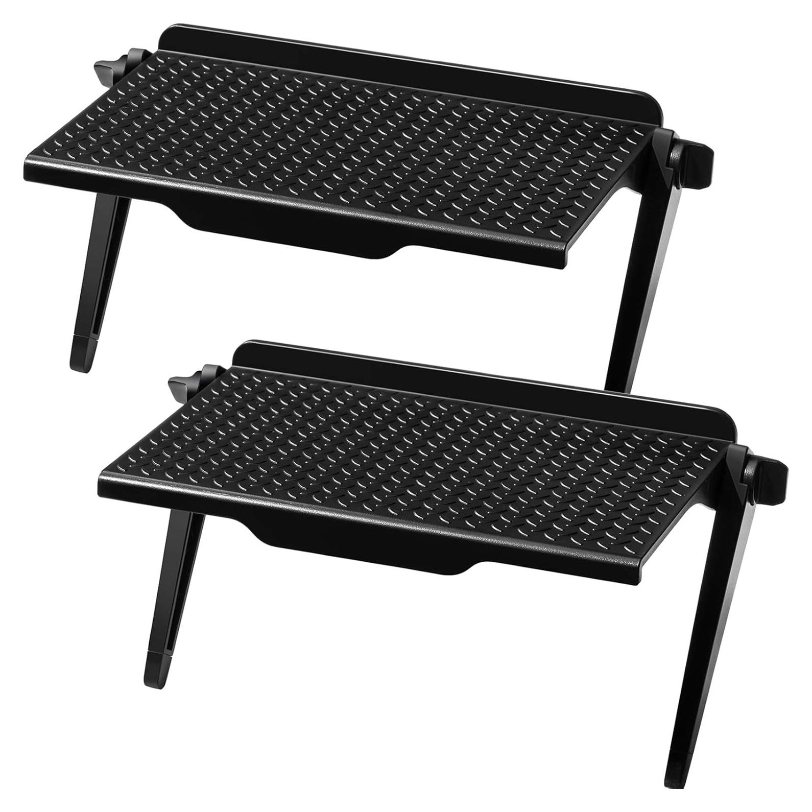 Estante Superior Ajustable Blulu para Monitor 21.5x11.3cm Negro