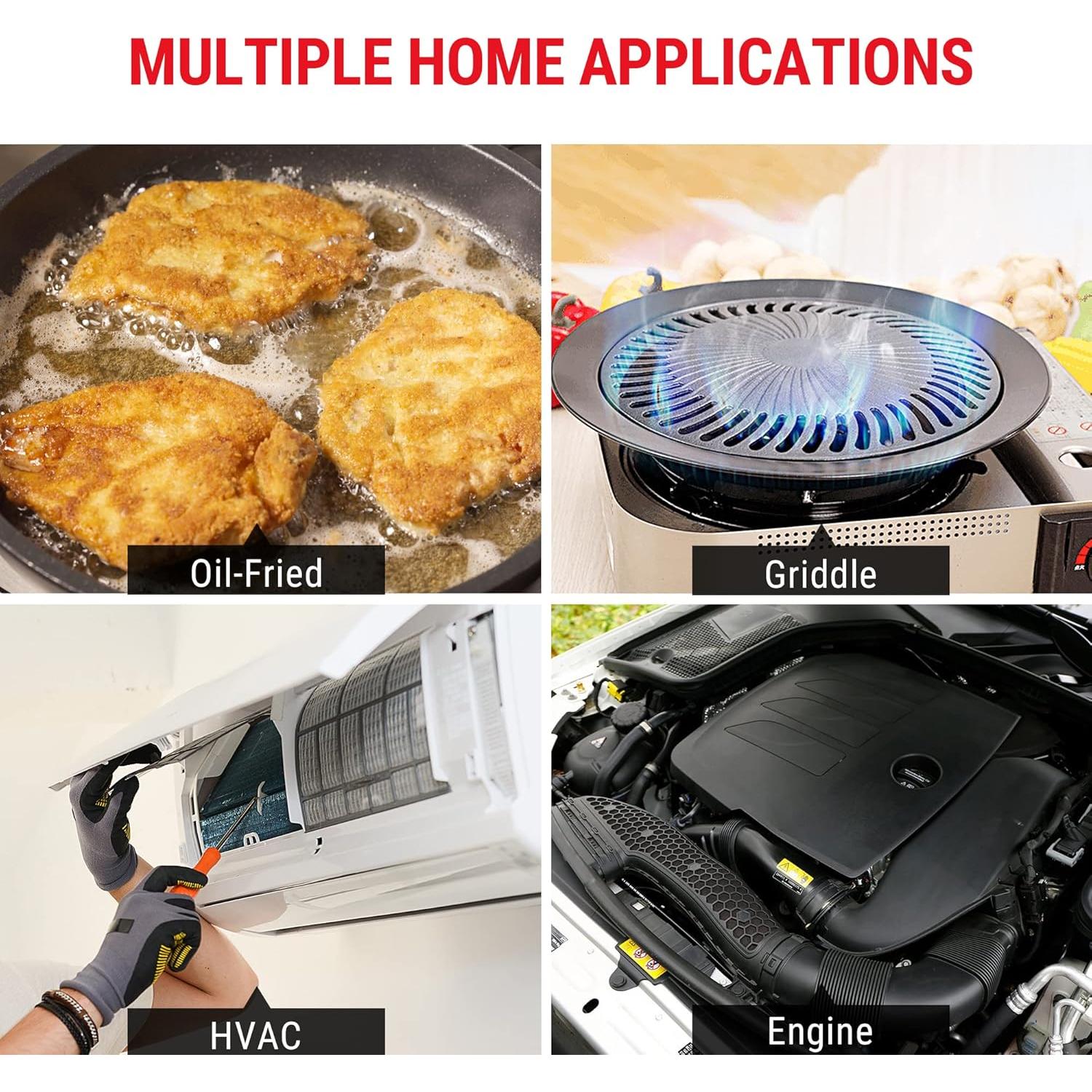 Termómetro Infrarrojo ThermoPro TP410 Sin Contacto 550°C