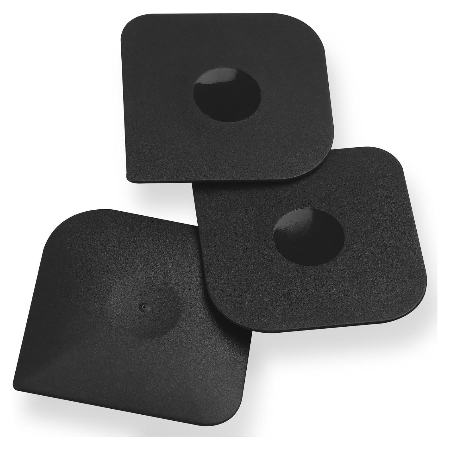 Juego de Raspadores de Cocina Herda 3 Piezas Nylon Negro