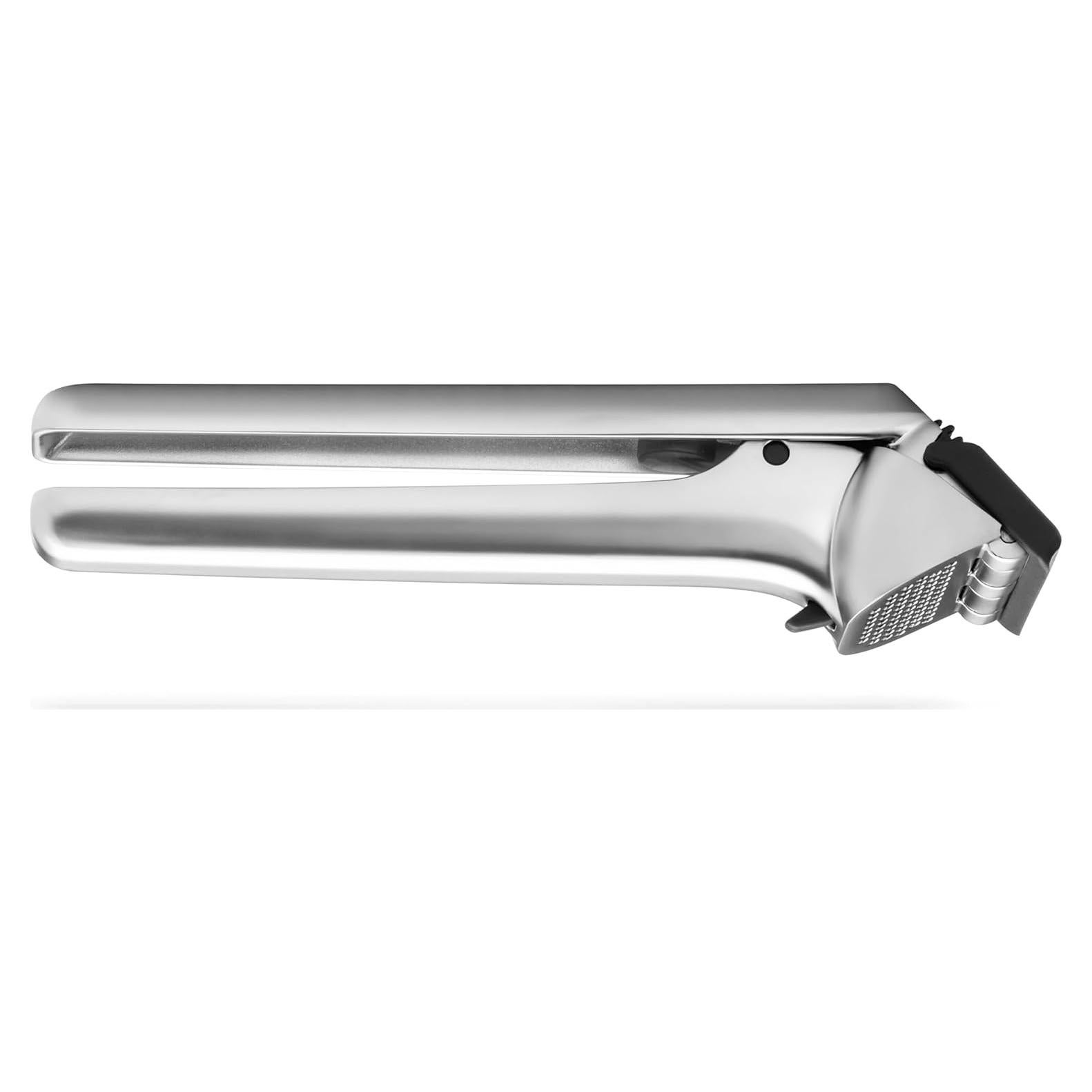 Prensa de Ajo Dreamfarm Garject 2-en-1 Zinc Negro