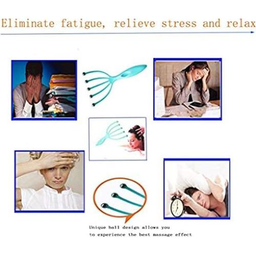 Masajeador de cuero cabelludo Ryoma, portátil y ergonómico