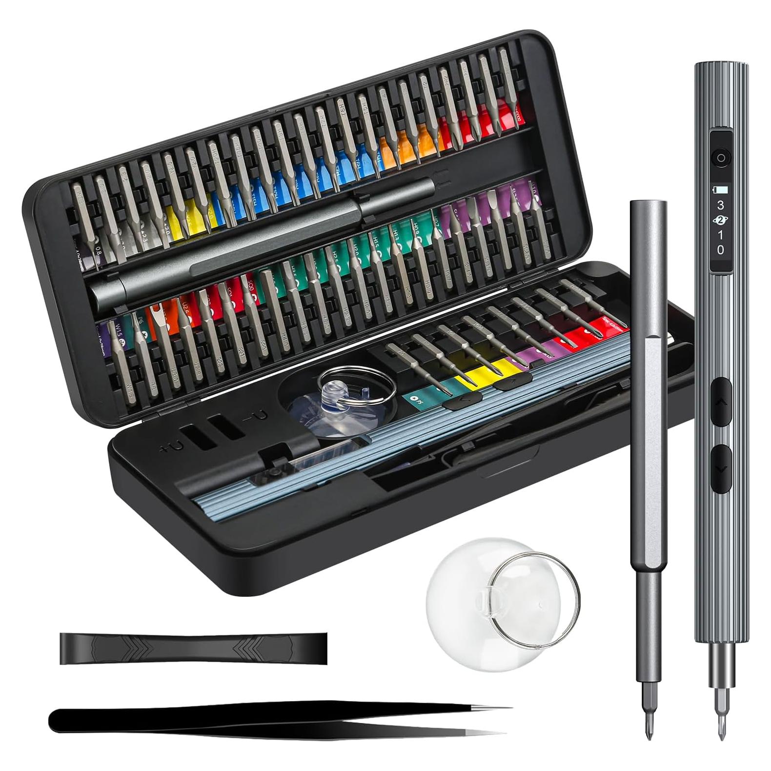 Mini Destornillador Eléctrico LIFEGOO 58 en 1 con Pantalla Digital