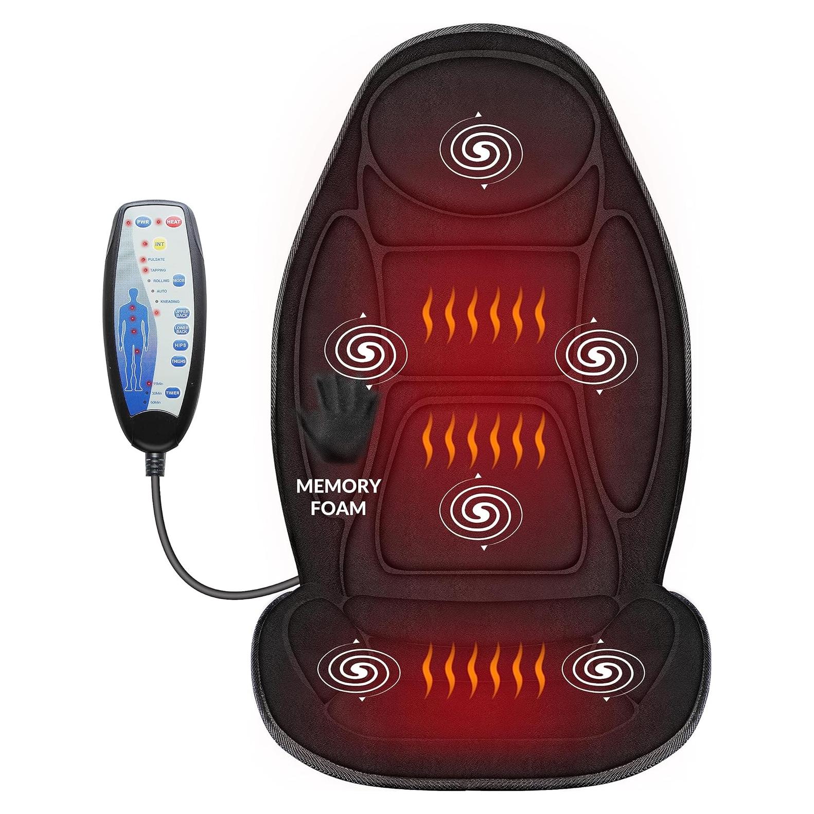 Almohadilla de Masaje Snailax SL-262M con Calor y 5 Modos