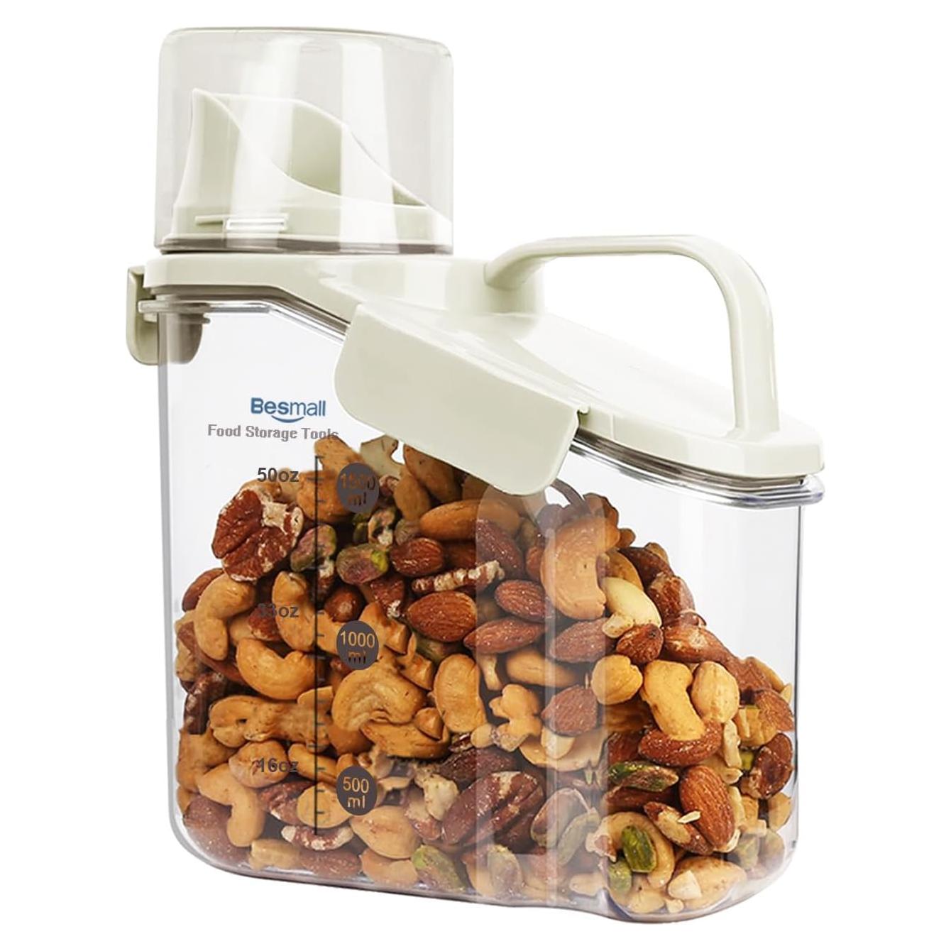 Contenedor Hermético de Alimentos Besmall 1.6L con Boquilla