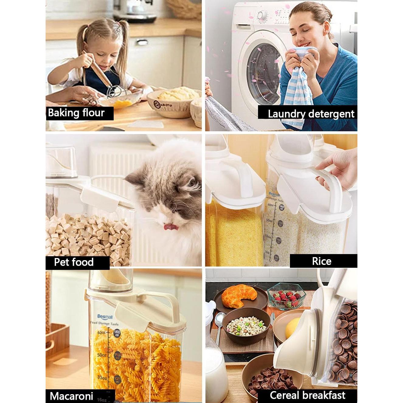 Contenedor Hermético de Alimentos Besmall 1.6L con Boquilla