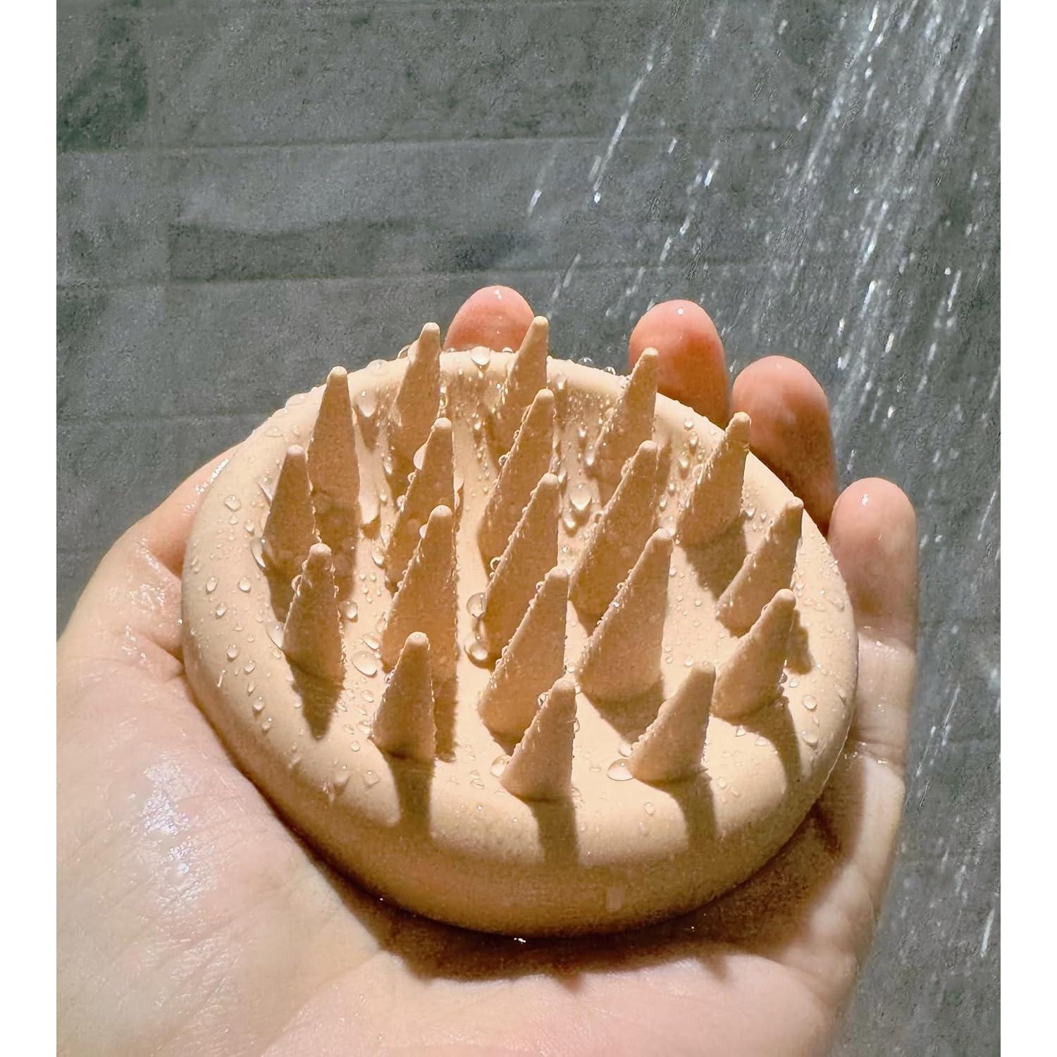 Cepillo Masajeador de Cuero Cabelludo Joyal Beauty Rosa