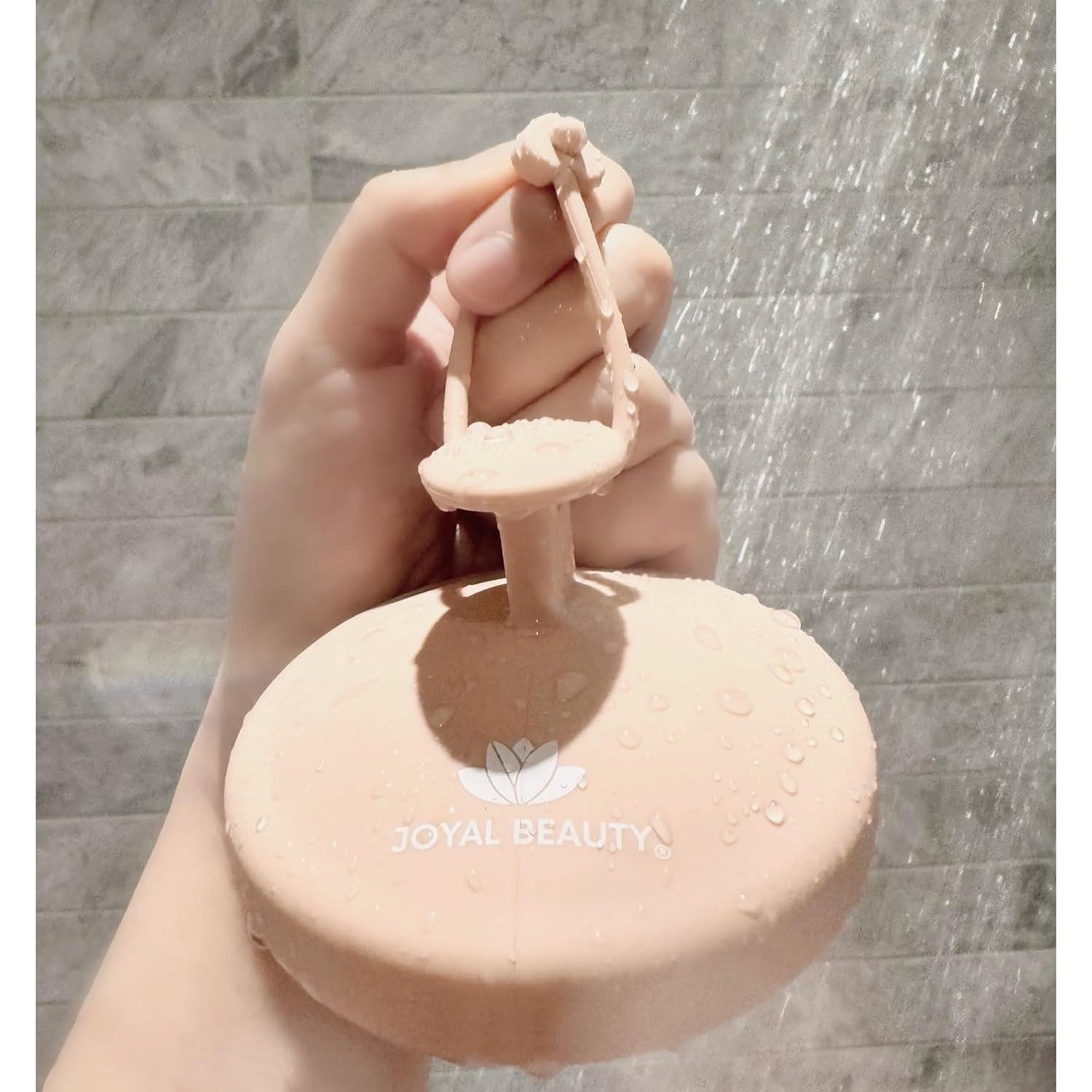 Cepillo Masajeador de Cuero Cabelludo Joyal Beauty Rosa