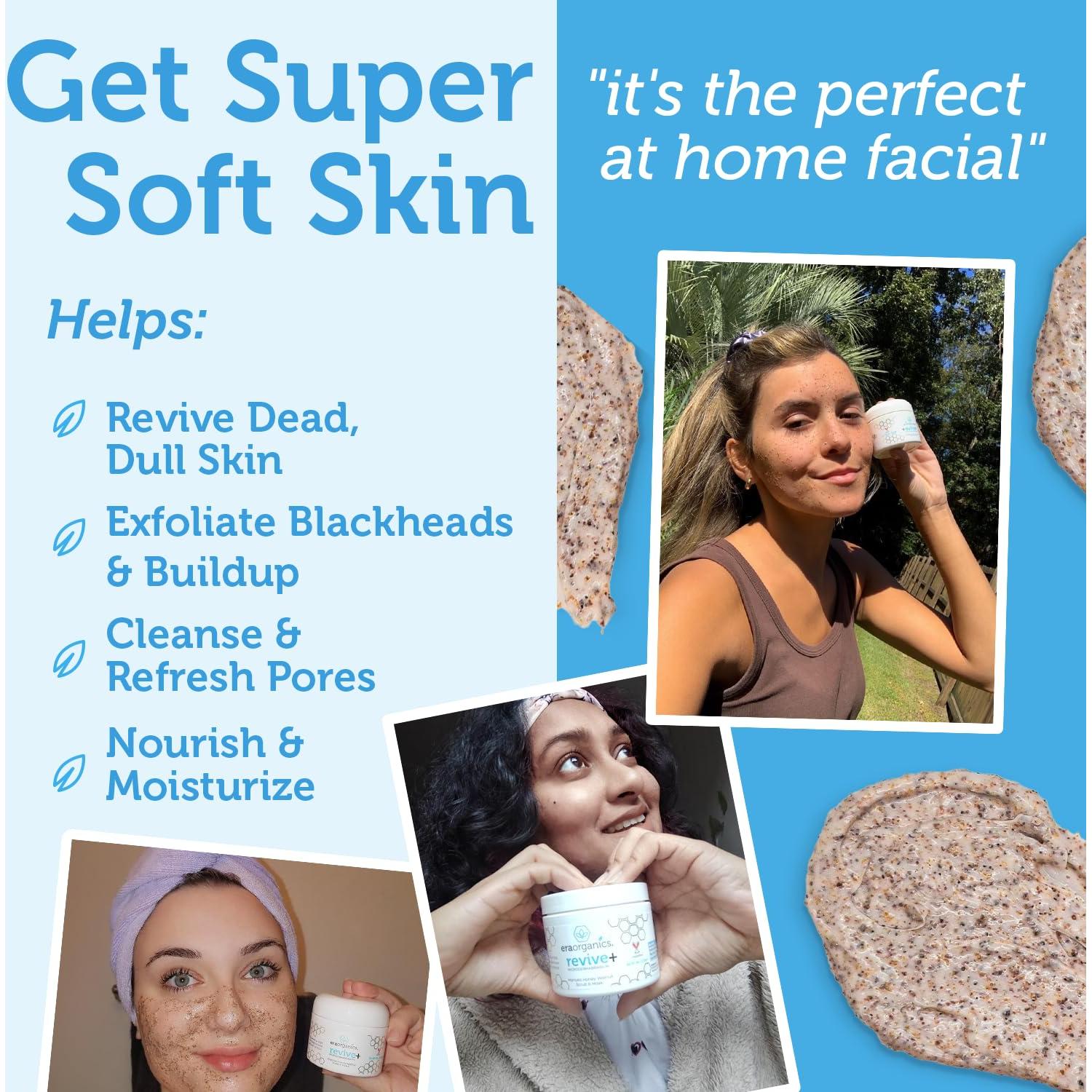 Exfoliante Facial Era Organics Miel de Manuka 113g Suave