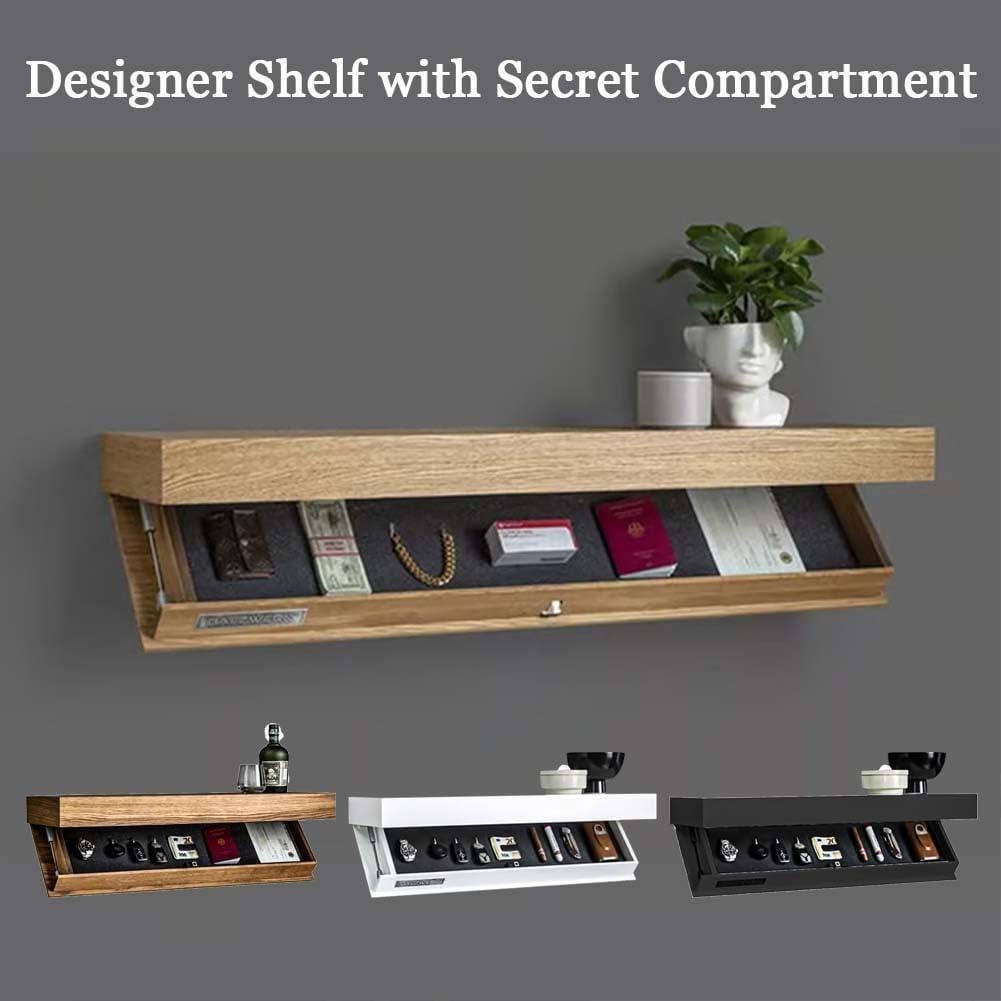 Estante Flotante Kaleluv CXSF115 con Compartimento Secreto