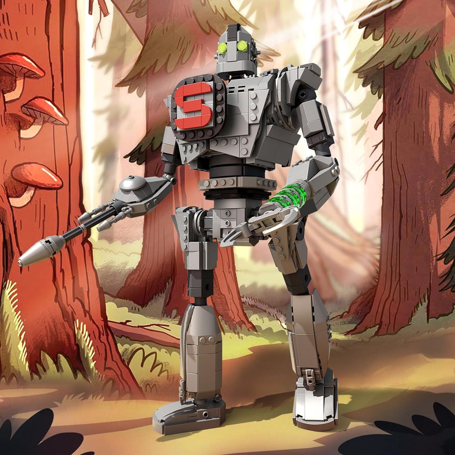 Juego de Construcción Robot de Hierro VONADO 883PCS 34cm