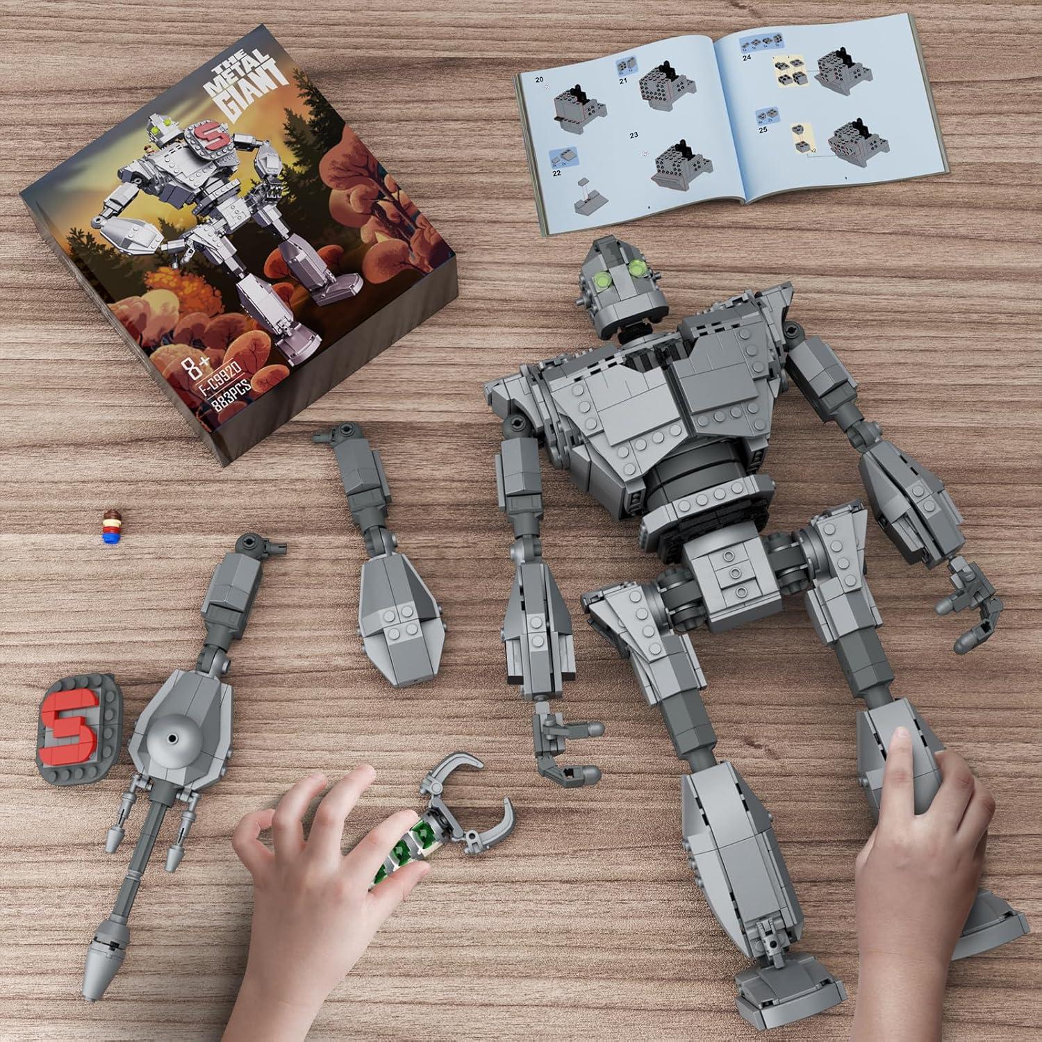 Juego de Construcción Robot de Hierro VONADO 883PCS 34cm