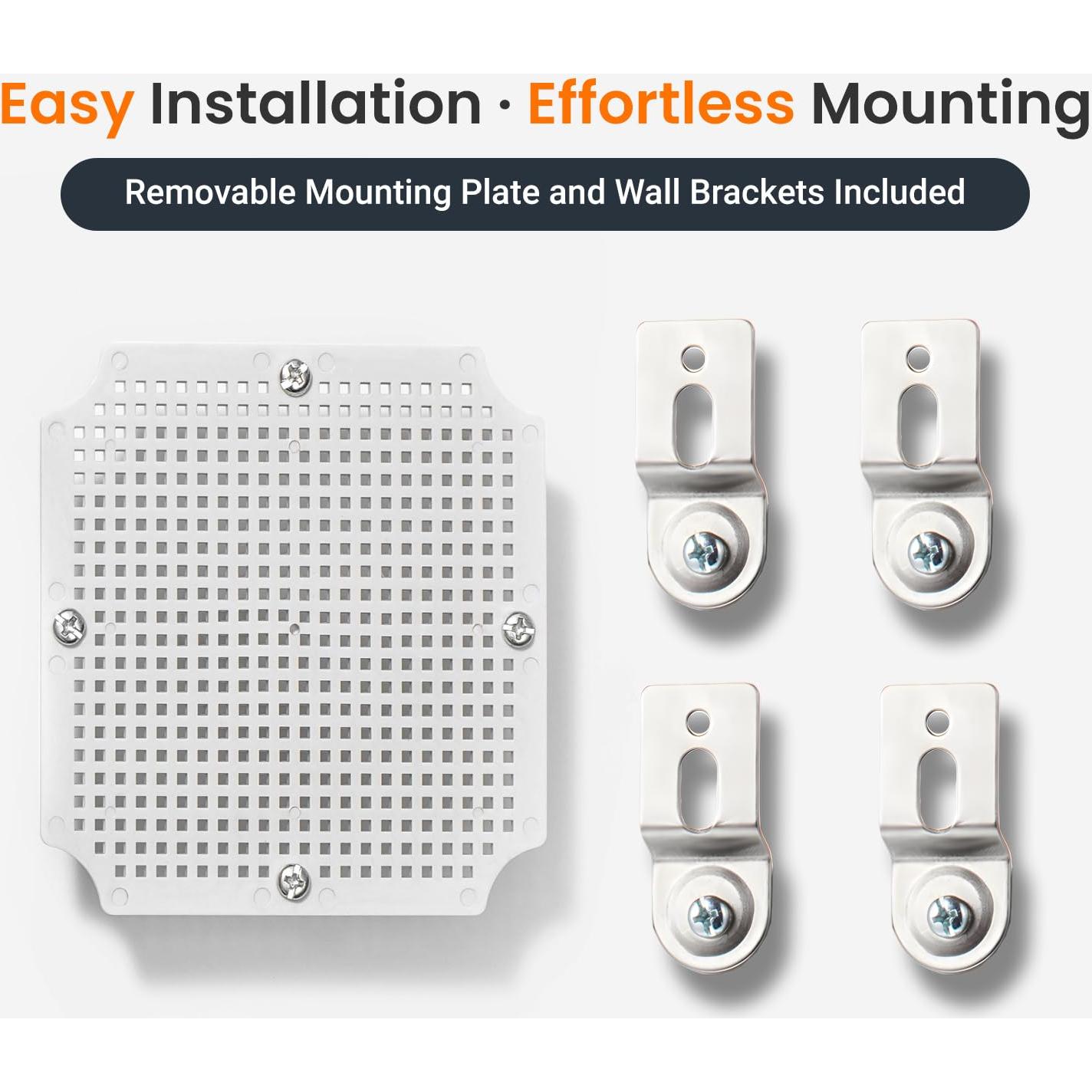 Caja de Conexiones Impermeable IP67 QILIPSU 150x150x90mm