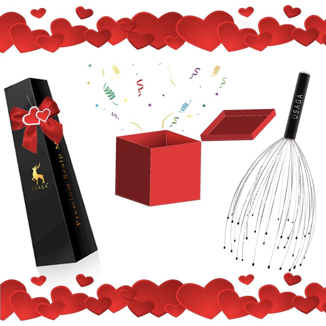 Masajeador de Cabeza USAGA 36 Dedos Relax Cuero Cabelludo