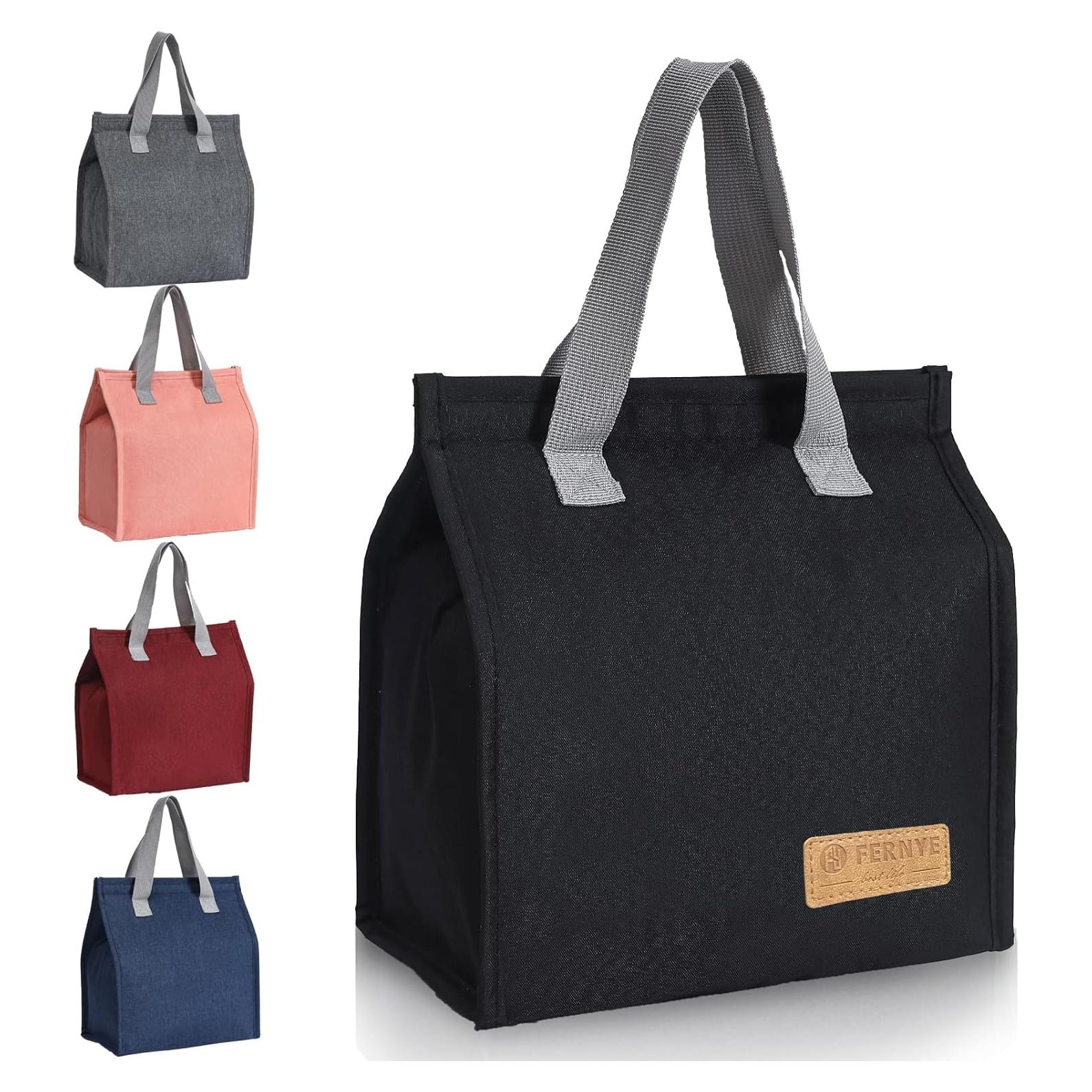 Bolsa de Almuerzo Térmica Reutilizable FERNYE 7.5L Negra