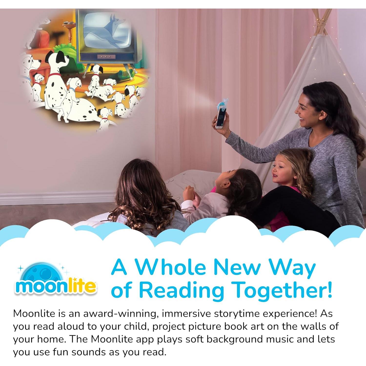 Carretes de Cuentos Moonlite - Set de 3 Disney para Niños