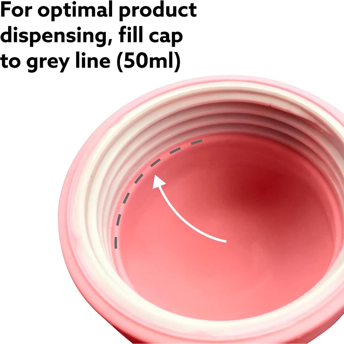 Masajeador Exfoliante Wet Brush Coral para Cuero Cabelludo