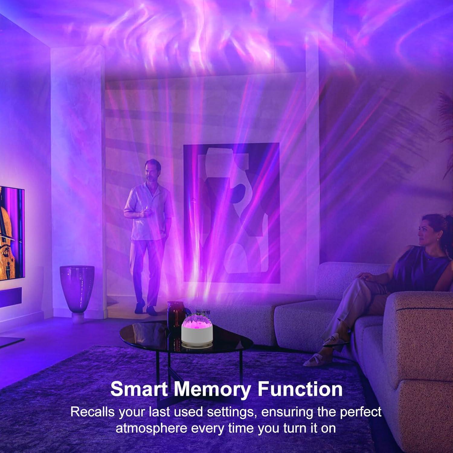 Proyector de Luz Aurora HUMIIEYE DY-FWD01 16 Colores USB-C