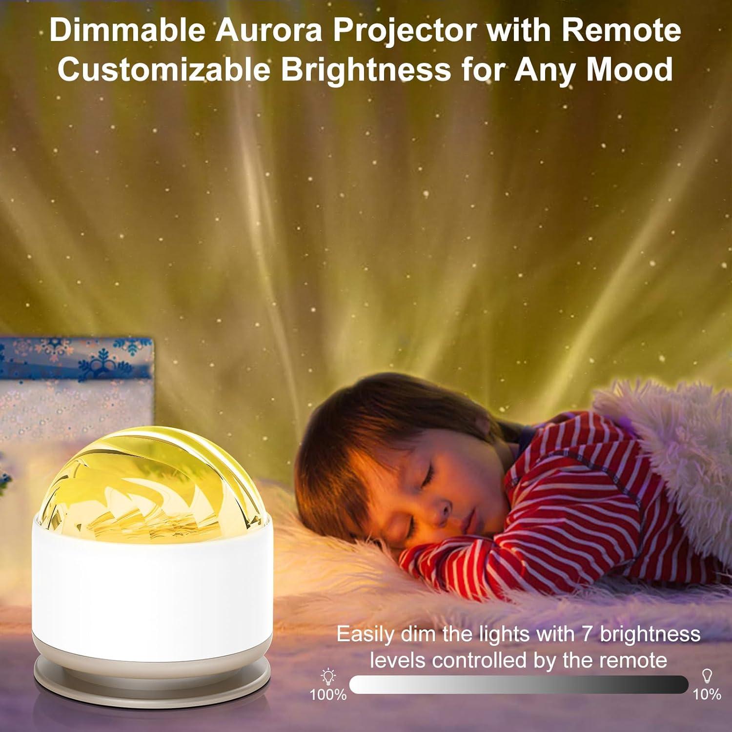 Proyector de Luz Aurora HUMIIEYE DY-FWD01 16 Colores USB-C