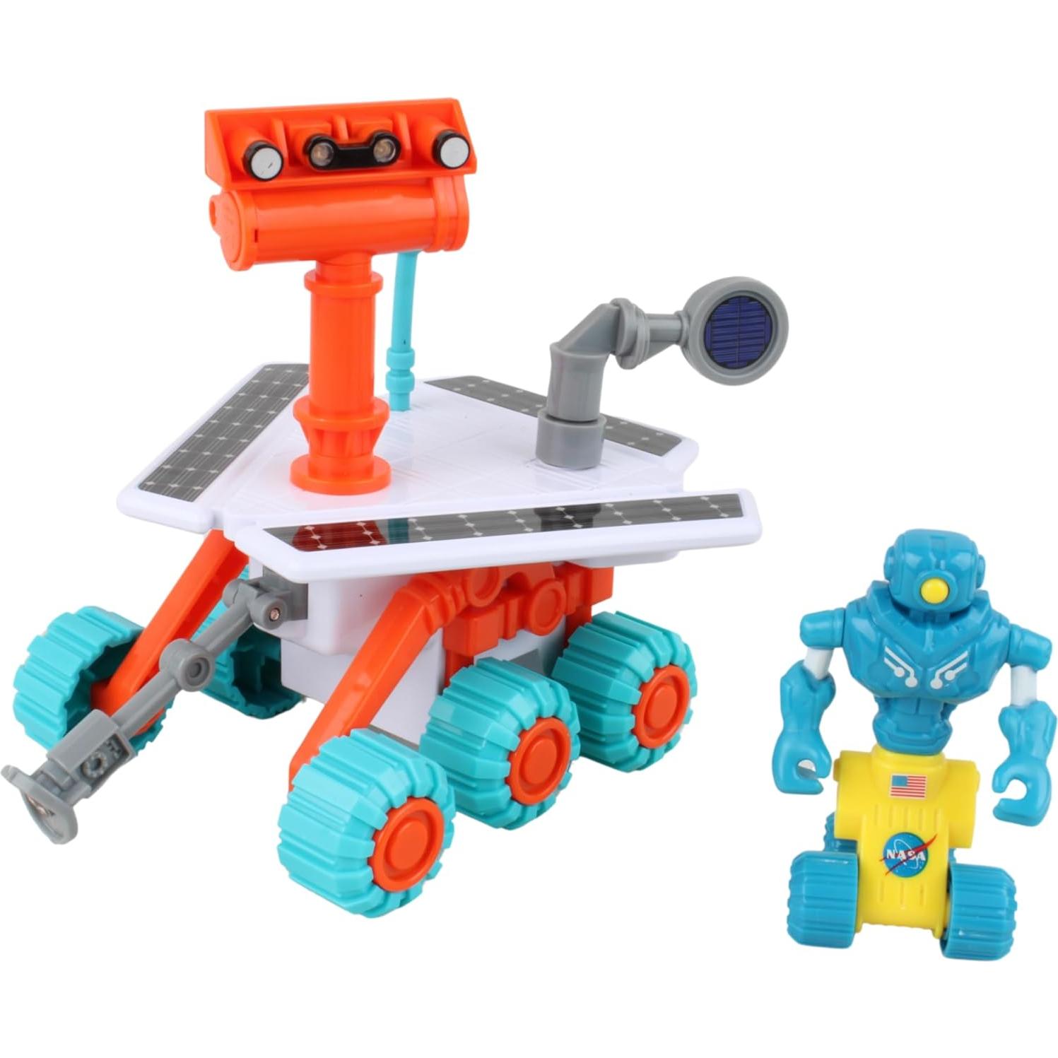 Robot Solarover Daron Misión Marte PT63182 15cm LED