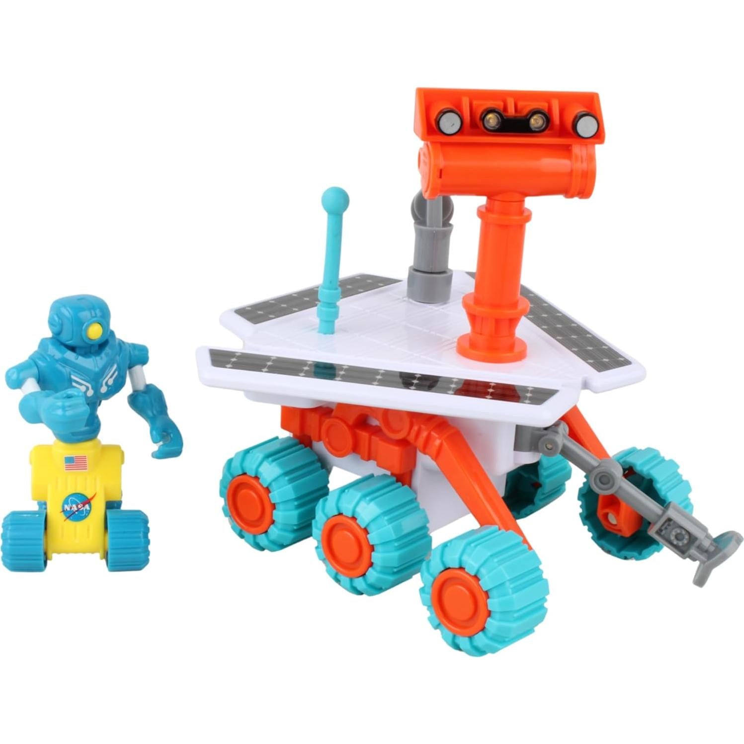 Robot Solarover Daron Misión Marte PT63182 15cm LED