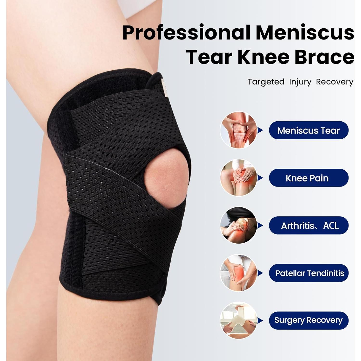 Férula de Rodilla JOMVD Ajustable para Desgarro de Menisco