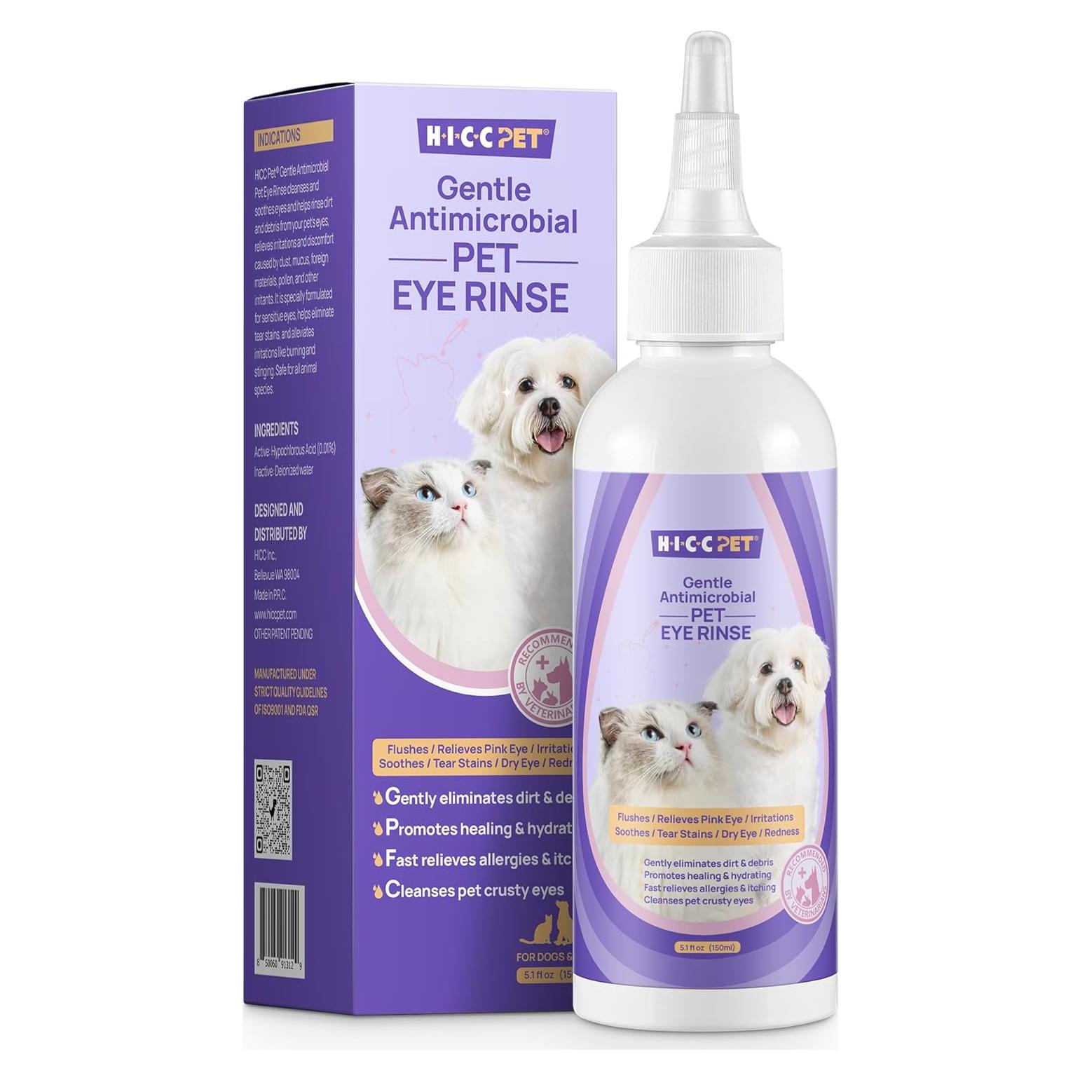 Gotas para los Ojos HICC PET 150 ml - Alivio Infecciones Oculares