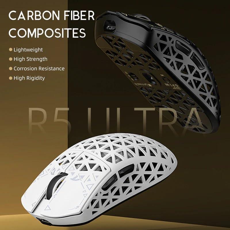 Ratón Gaming Inalámbrico Attack Shark R5 Ultra 39g 42K DPI