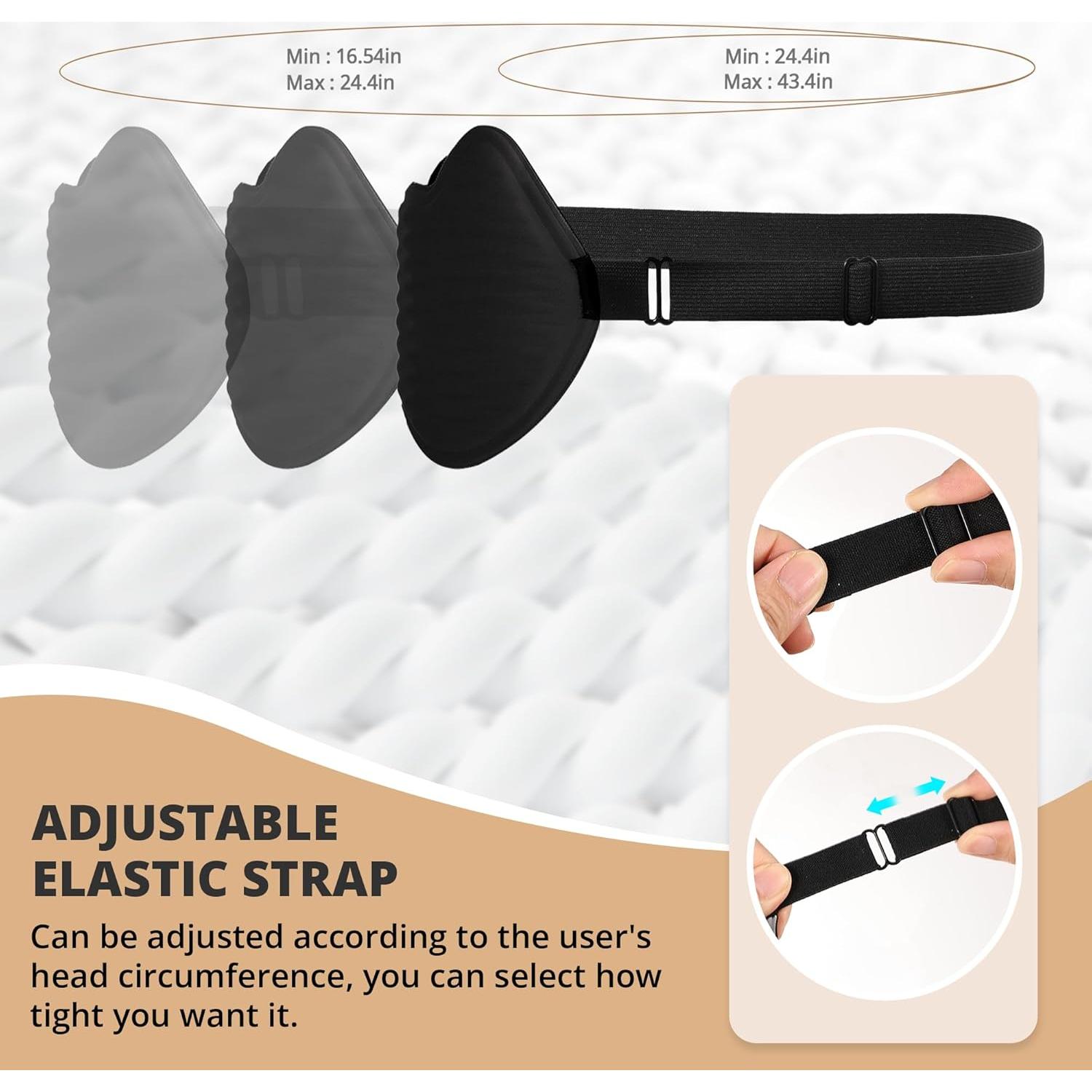 Máscara de Ojos 3D Spacepower para Niños - Diseño Gato, Ajustable