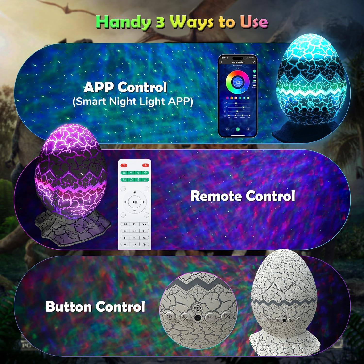 Proyector de Estrellas FlyEagle RS-KLD10B Luz Nocturna